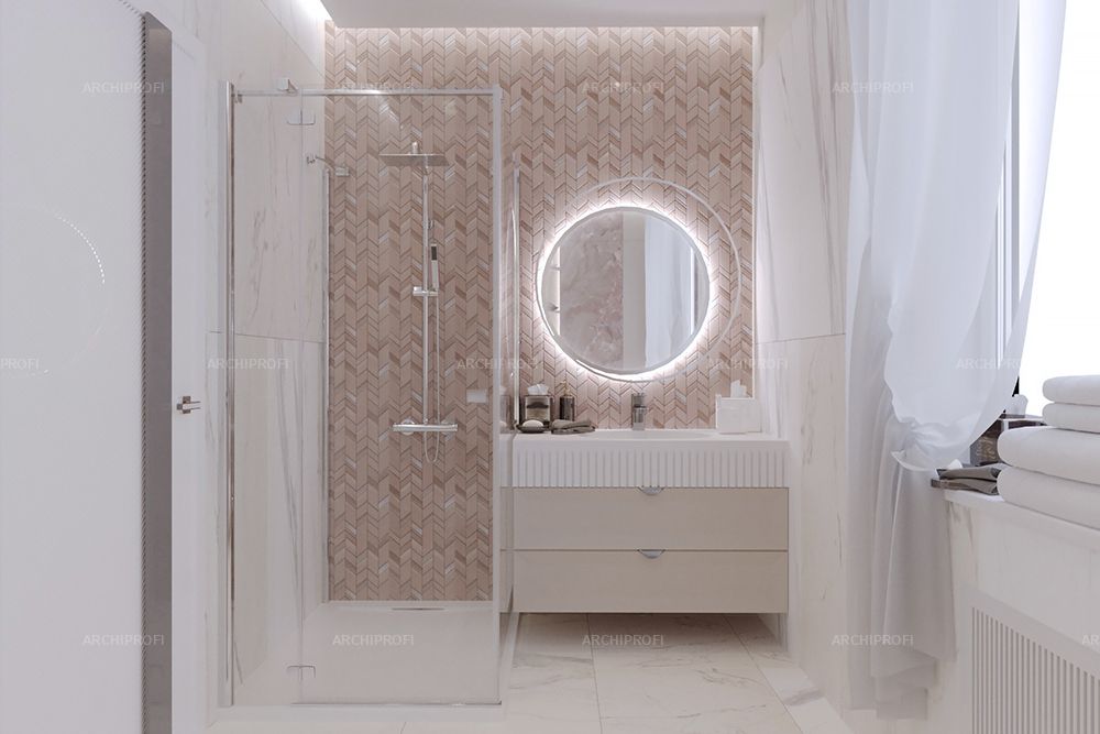 Интерьер ванной комнаты: 23112 фото и идей оформления
