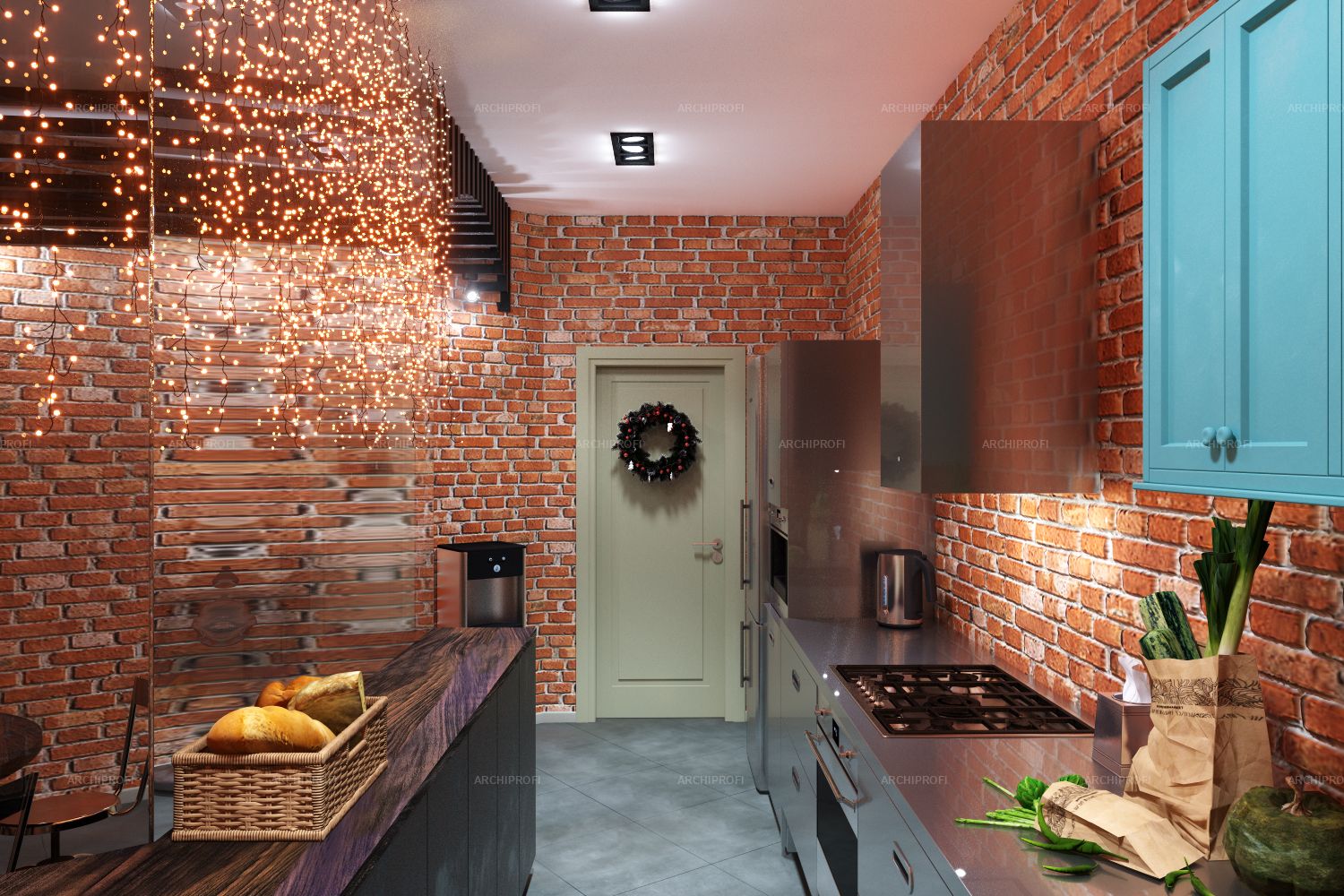 Кухня-гостиная 19,6 кв.м. | Дизайн студия А+Б | VK