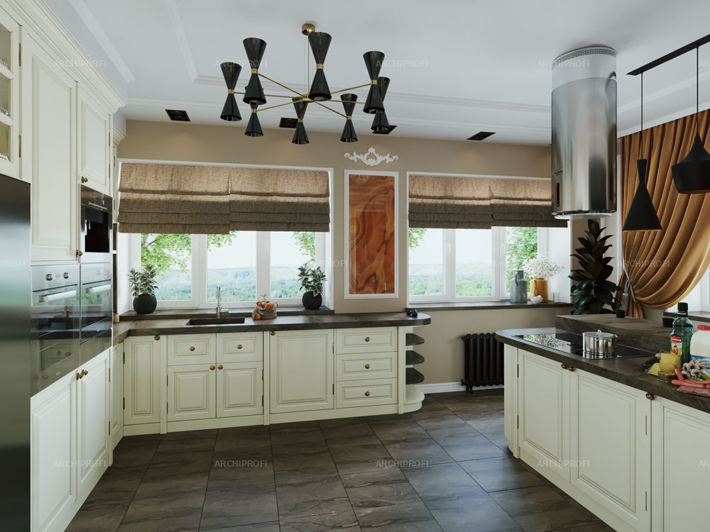 Дизайн классической кухни - 16 фото реальных интерьеров, лучшие идеи.