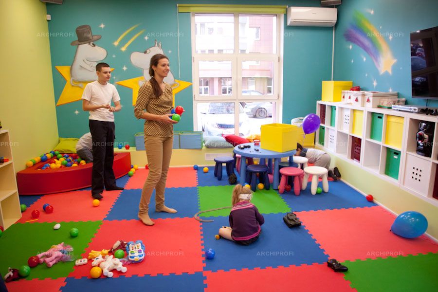 Дизайн детских центров с примерами работ в Москве — Профи
