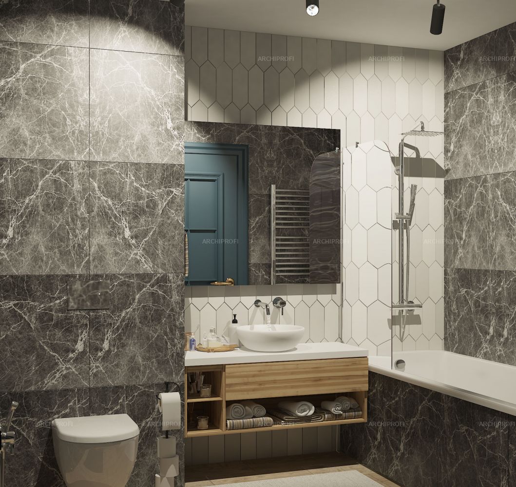 Заказать дизайн-проект ванной комнаты в ReRooms