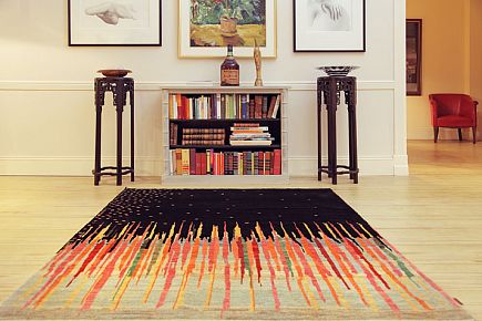 Дизайнерский килим ручной работы
