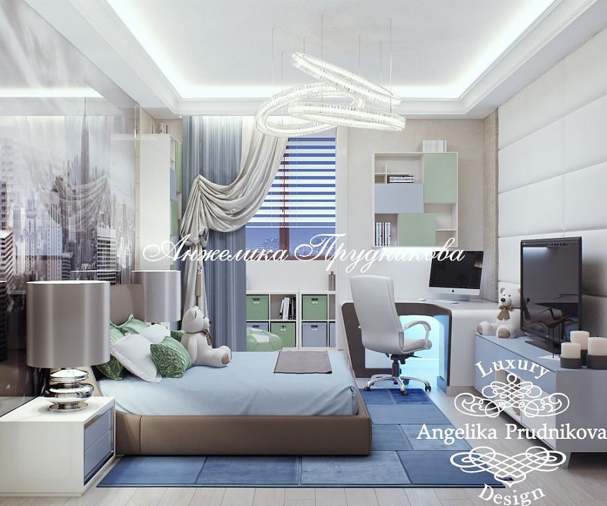 Дизайнпроект интерьера квартиры в ЖК Донской Олимп