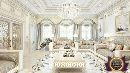 Дизайн гостиной от Luxury Antonovich Design 