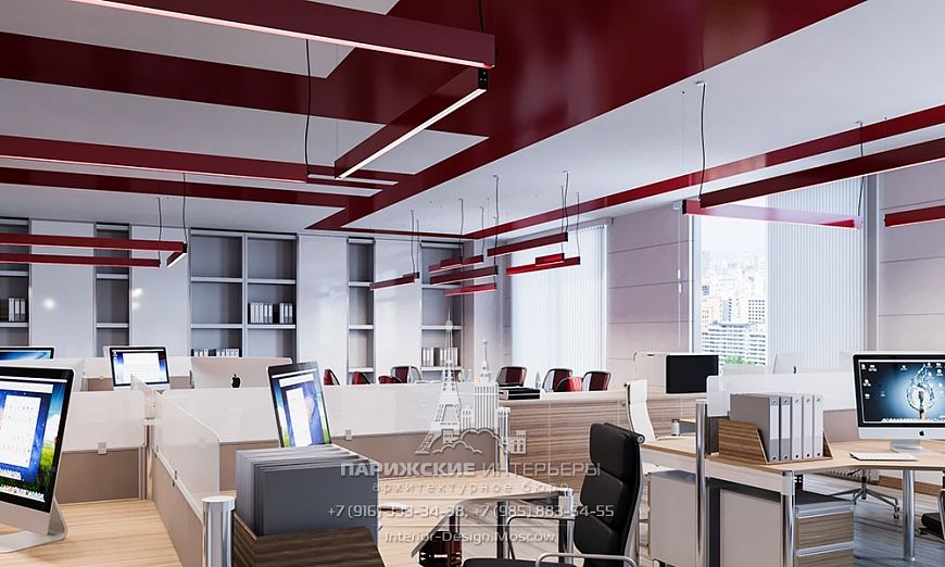 Дизайн офиса в современном стиле