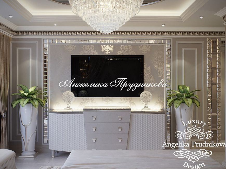 Дизайнпроект интерьера квартиры в стиле ардеко в ЖК Симоновский
