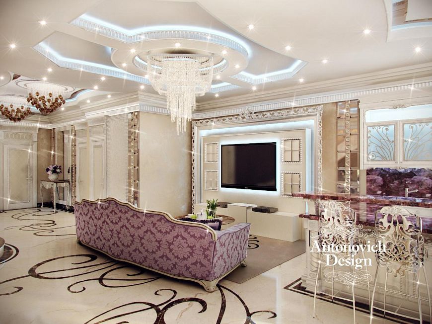 Дизайн дома Алматы, Елена Антонович, Luxury Antonovich Design