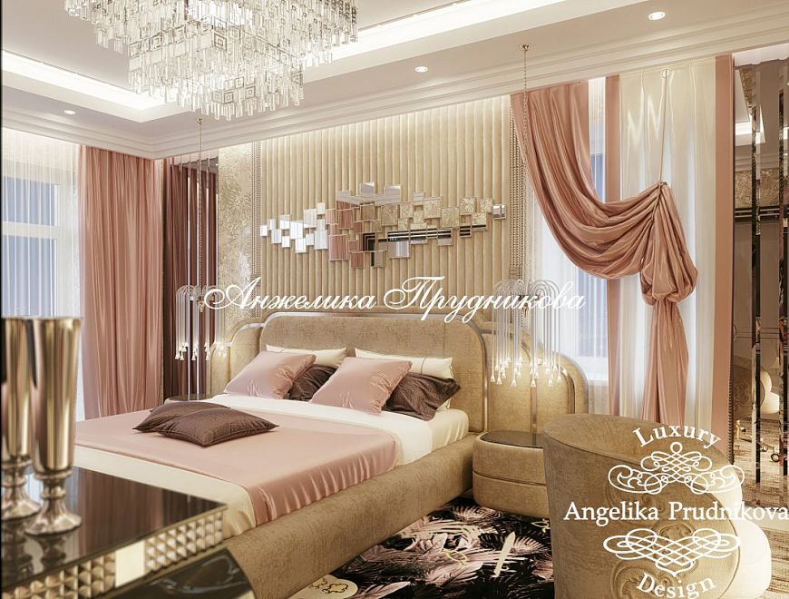 Дизайнпроект интерьера спальни для девушки в г.Брянск