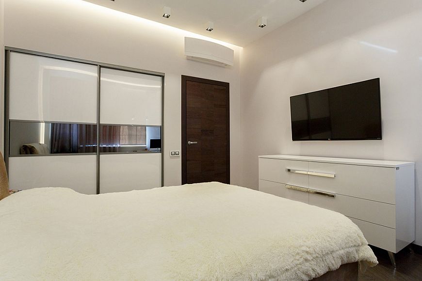 Дизайн интерьера спальни в квартире в стиле ардеко