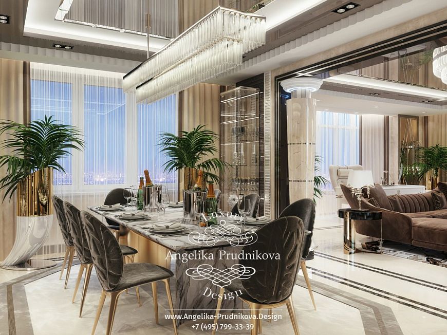 Дизайнпроект интерьера квартиры в ЖК Притомский