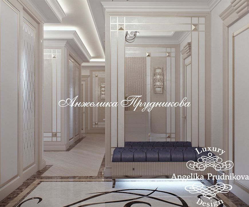 Дизайнпроект интерьера квартиры в ЖК Донской Олимп