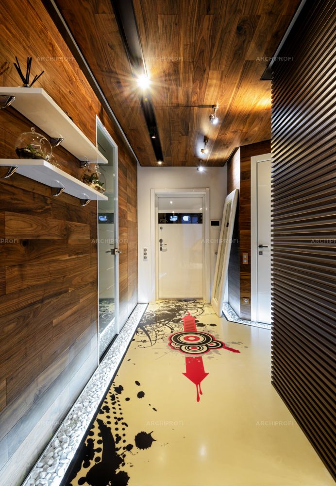 3D интерьера, Прихожая Проект коридор - фото квартиры, Автор проекта: Дизайнеры Николай Николаев