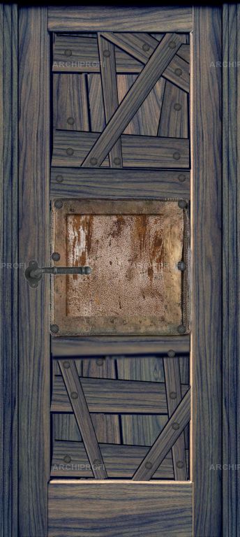 3D в интерьере, дверь в стиле Кантри, 20.10.2013/302483 - Декор дверей, Автор проекта: Художник Роман Борозенцев