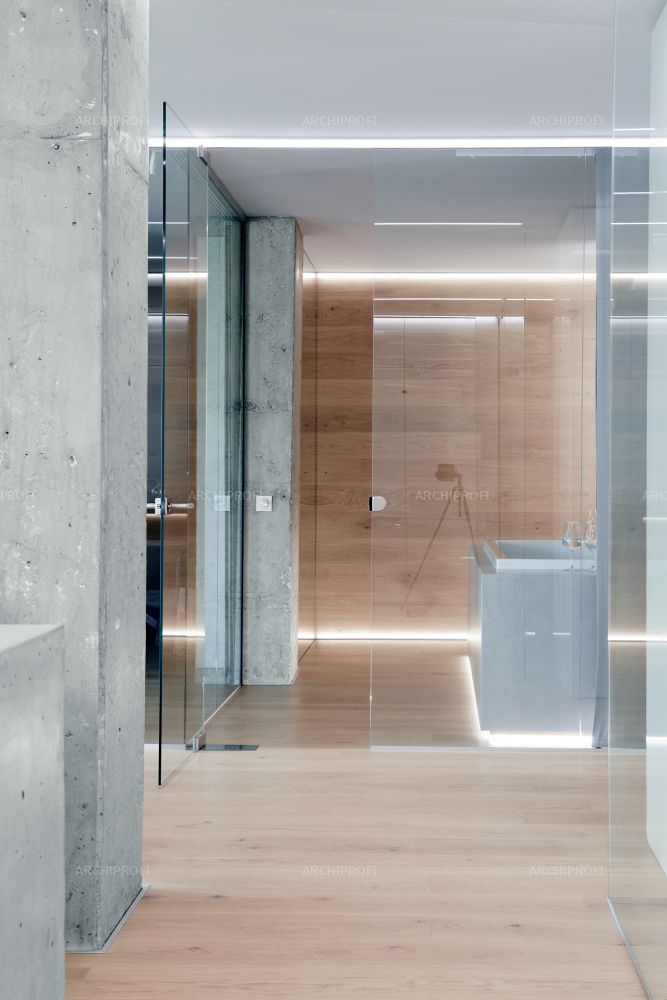 Фото интерьера, ванная площадью 110 кв.м. в стиле Минимализм. Проект HQroom - H.ROOM, Автор проекта: Архитекторы Sergey N A S E D K I ­N