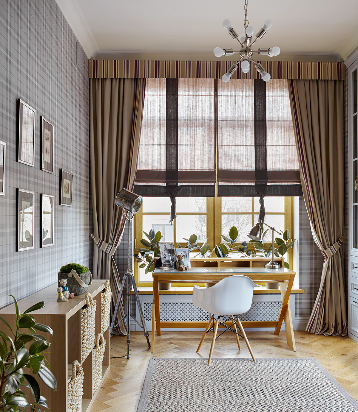 Фото интерьера, Детская комната Проект Детская комната - Пространство стиля, Автор проекта: Дизайнеры Варвара Шабельникова