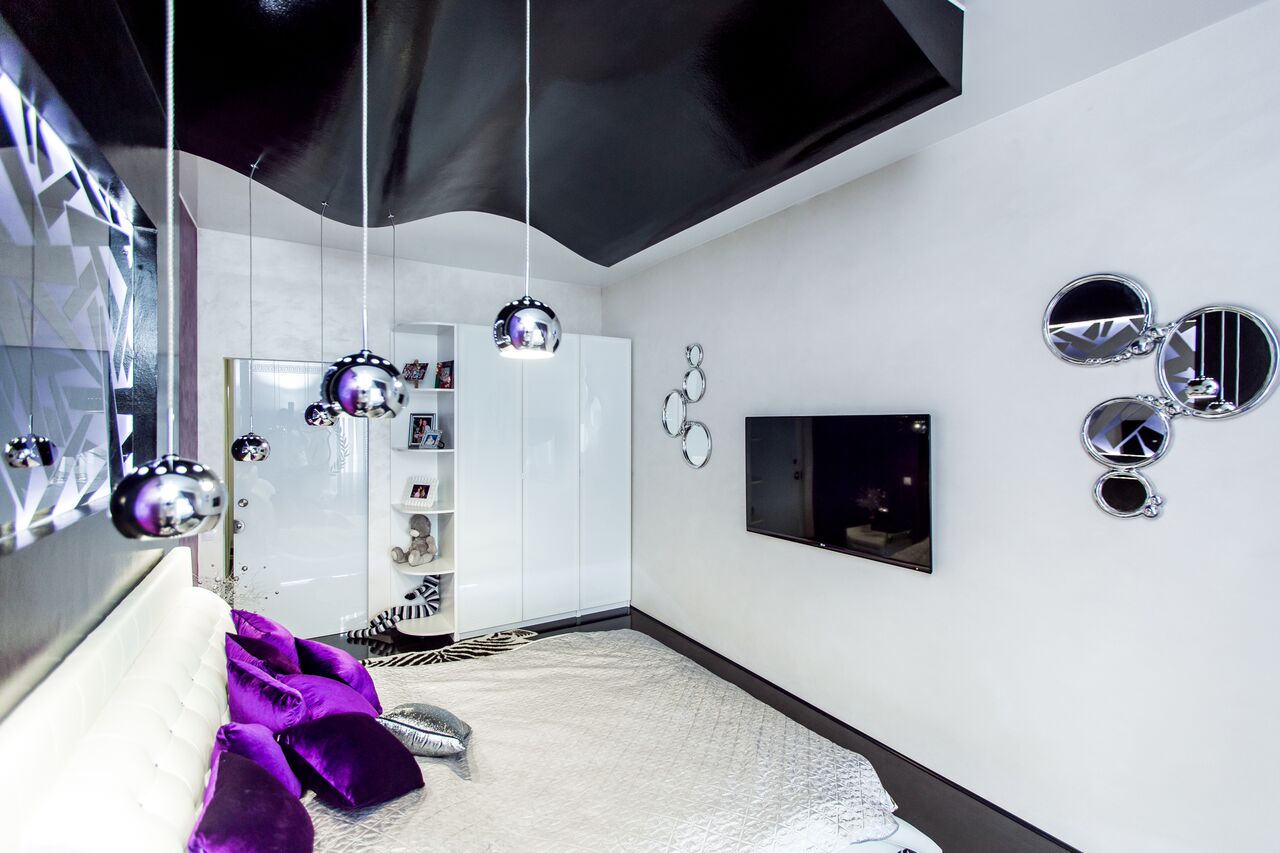 Фото интерьера, Спальня площадью 17 кв.м. в стиле Современная. Проект 03.09.2016/550823 - Квартира в ЖК Шуваловские высоты, Автор проекта: Дизайнеры Евгения Болотова