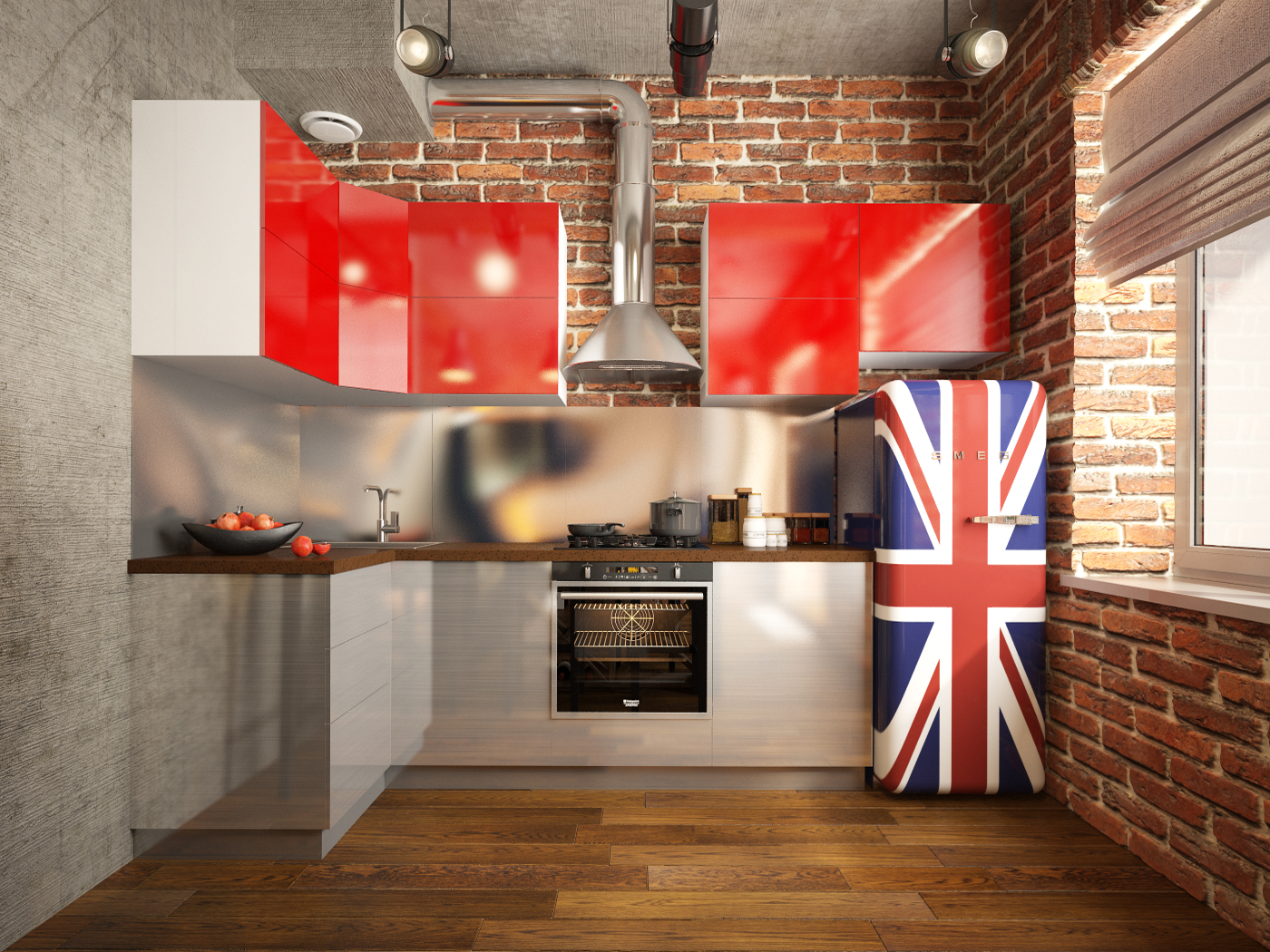 Кухня в стиле Лондон