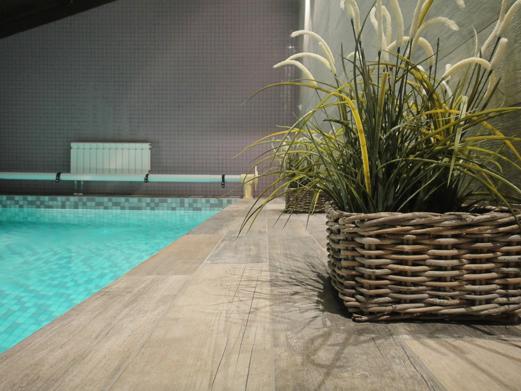 Фото интерьера, Бассейн площадью 29 кв.м. в стиле Минимализм. Проект Бассейн - Проект бассейна в загородном доме, Автор проекта: Архитекторы Наталья Шишкина