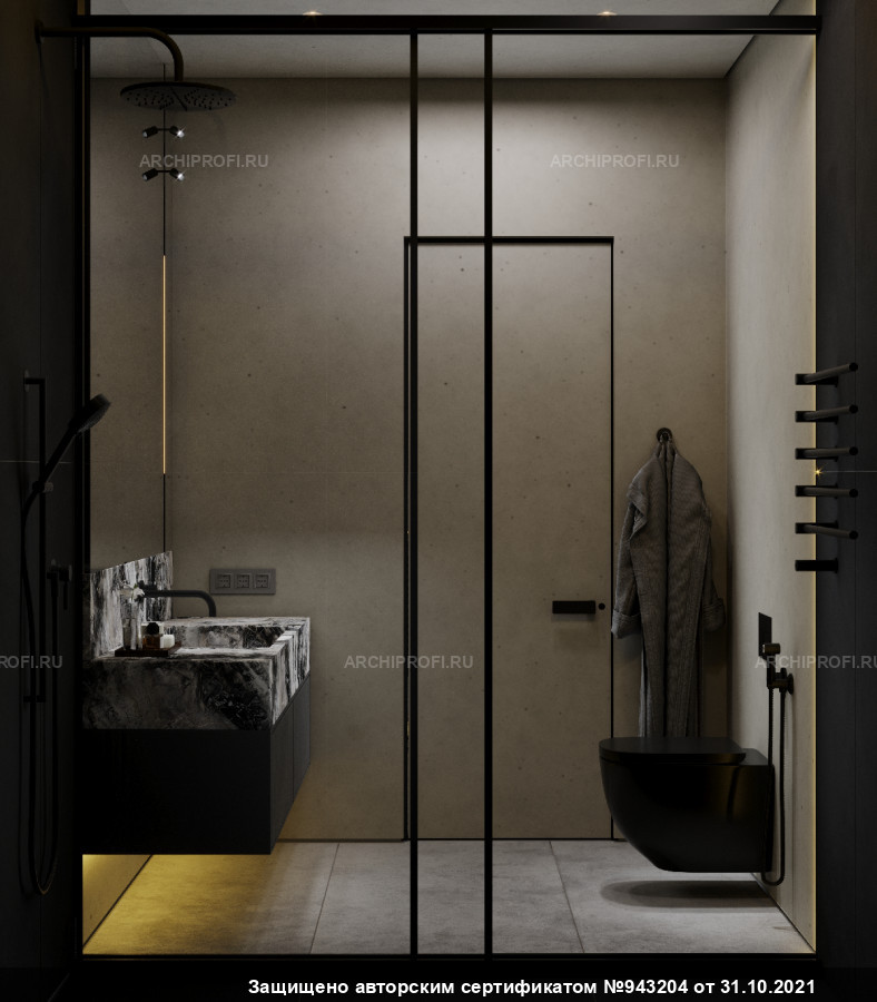 Ванная комната в минимализме фото 3