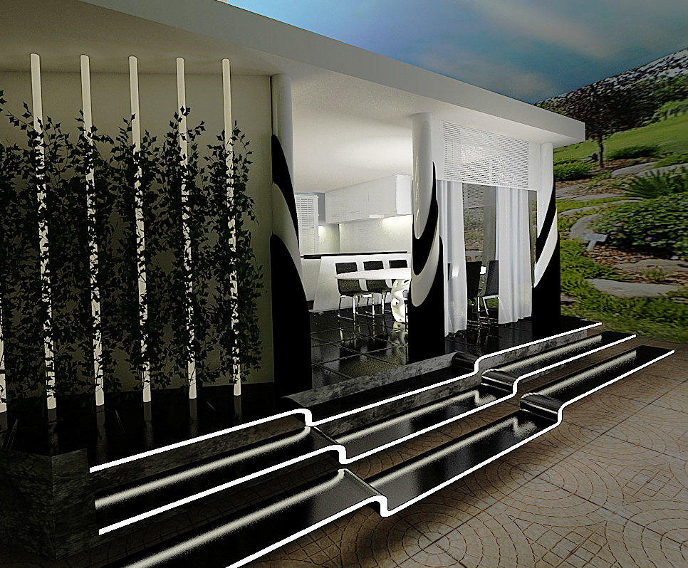 Фото дизайн экстерьера, Терасса 03.09.2015/454216, проект Таунхус, Автор проекта: Дизайнеры Евгения Болотова