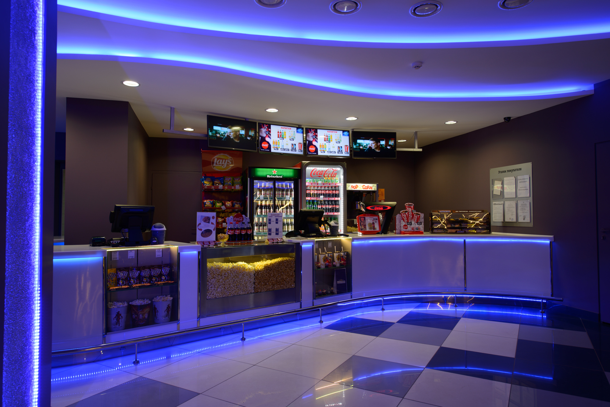 Документация интерьера, кинотеатр Проект Космос/542179 - Космос, Автор проекта: Дизайнеры Ирина Островская