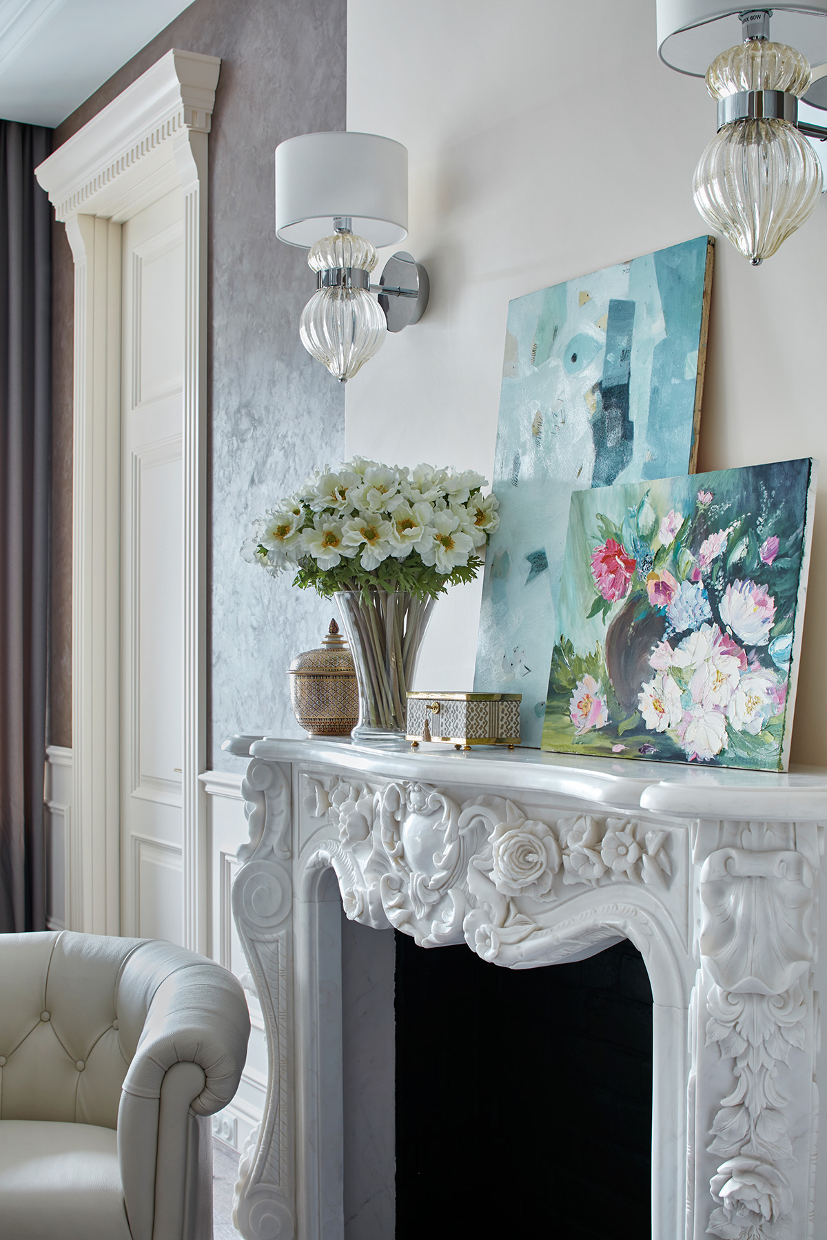 Фото интерьера, спальня в стиле Фьюжн/Эклектика/Китч. Проект 25.02.2016/496665 - 2016.02.25, Автор проекта: Архитекторы Андрей Стубе