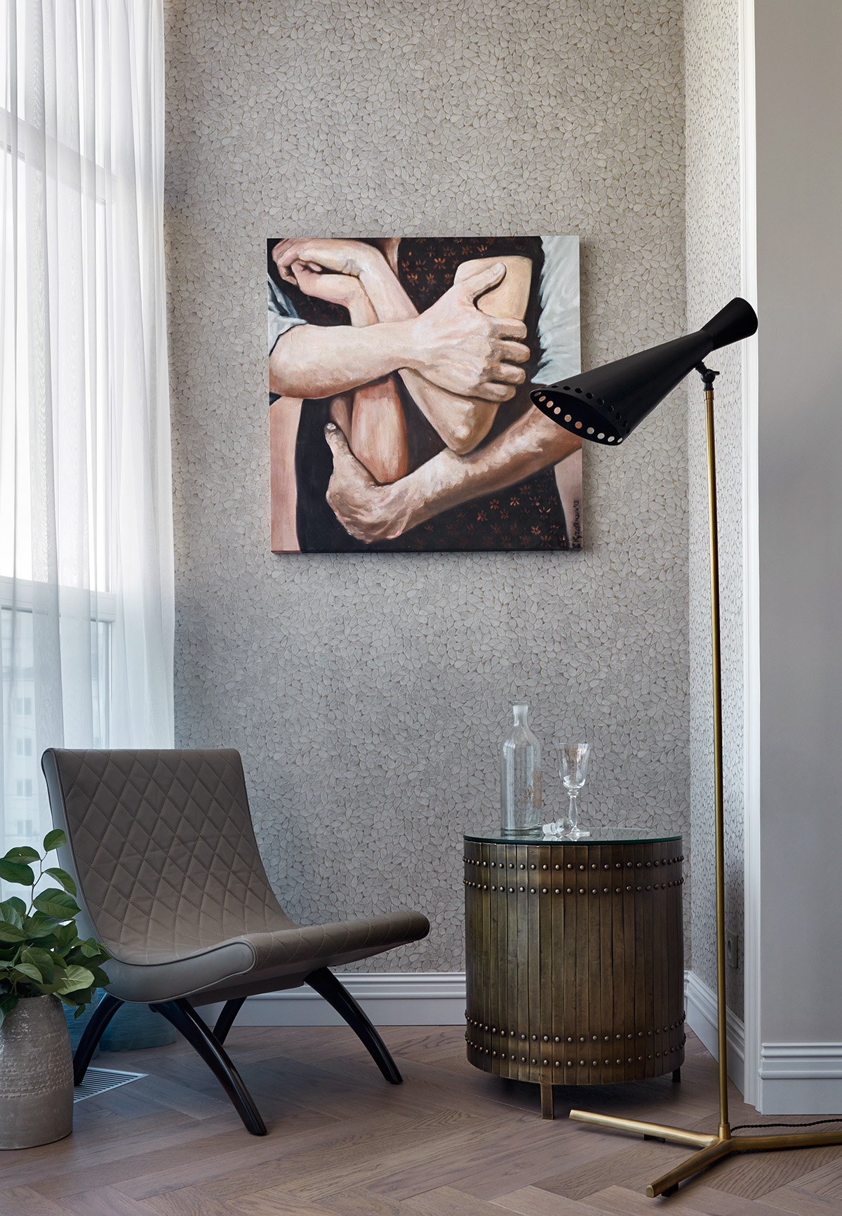 Фото в интерьере, Гостиная, Гостиная - Пространство стиля, Автор проекта: Дизайнеры Варвара Шабельникова