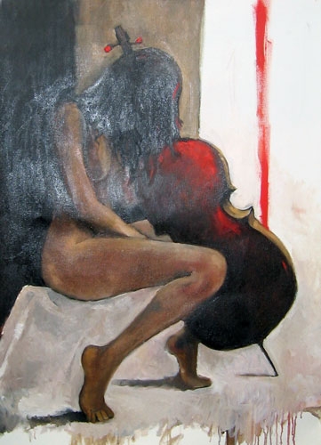 Детали интерьера, Фото, 25 - живопись, Автор проекта: Архитекторы Олег Бахметьев