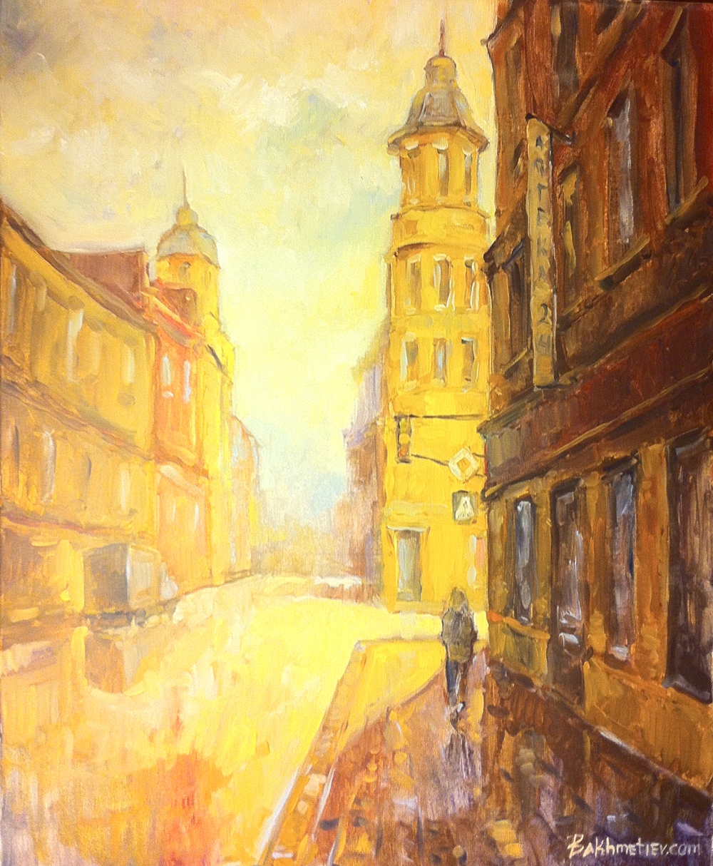 Фото в интерьере, 29 - живопись, Автор проекта: Архитекторы Олег Бахметьев