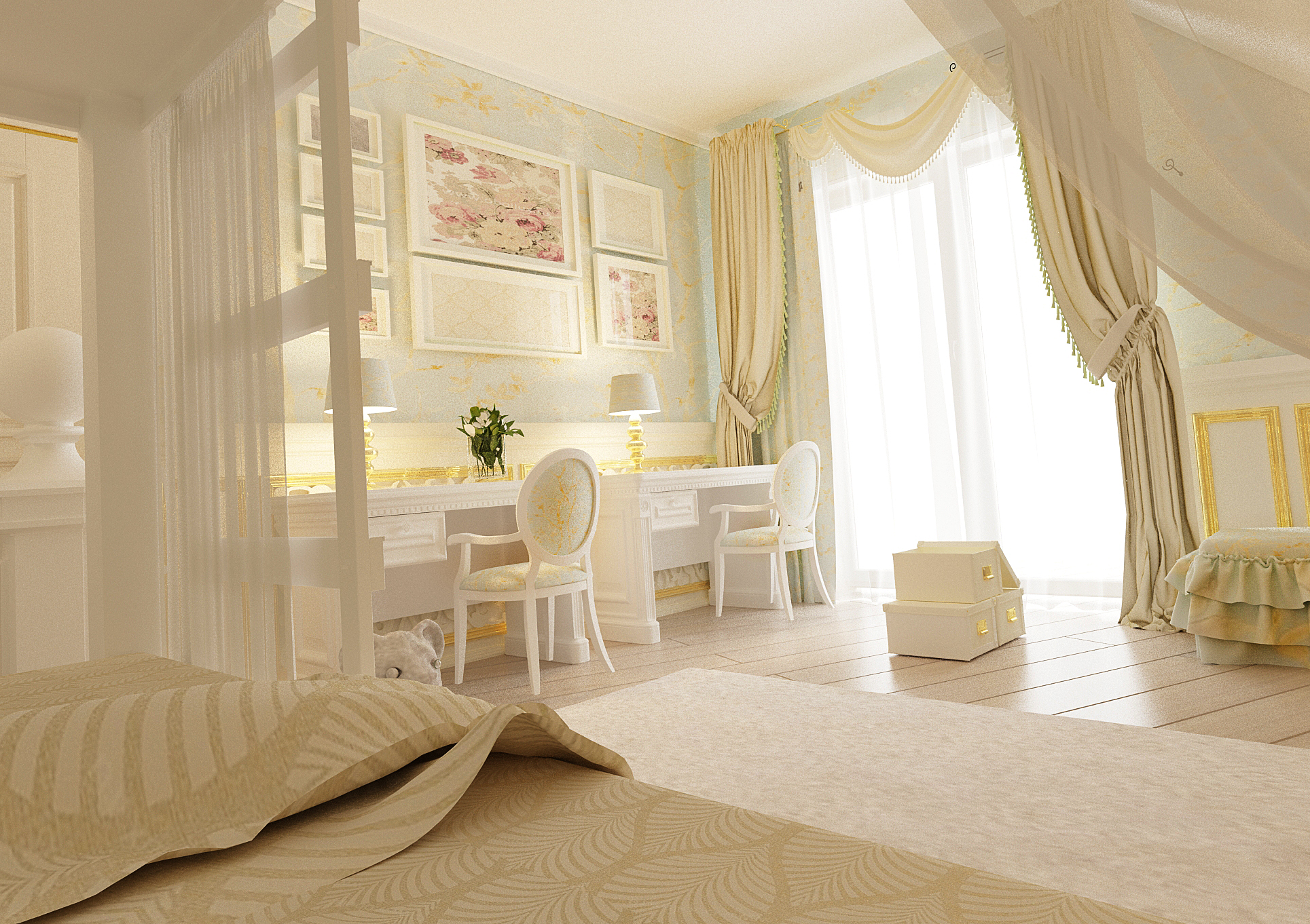 Детали интерьера, Фото, Детская комната, 01.11.2015/471949 - Дом Энколово, Автор проекта: Дизайнеры Евгения Болотова