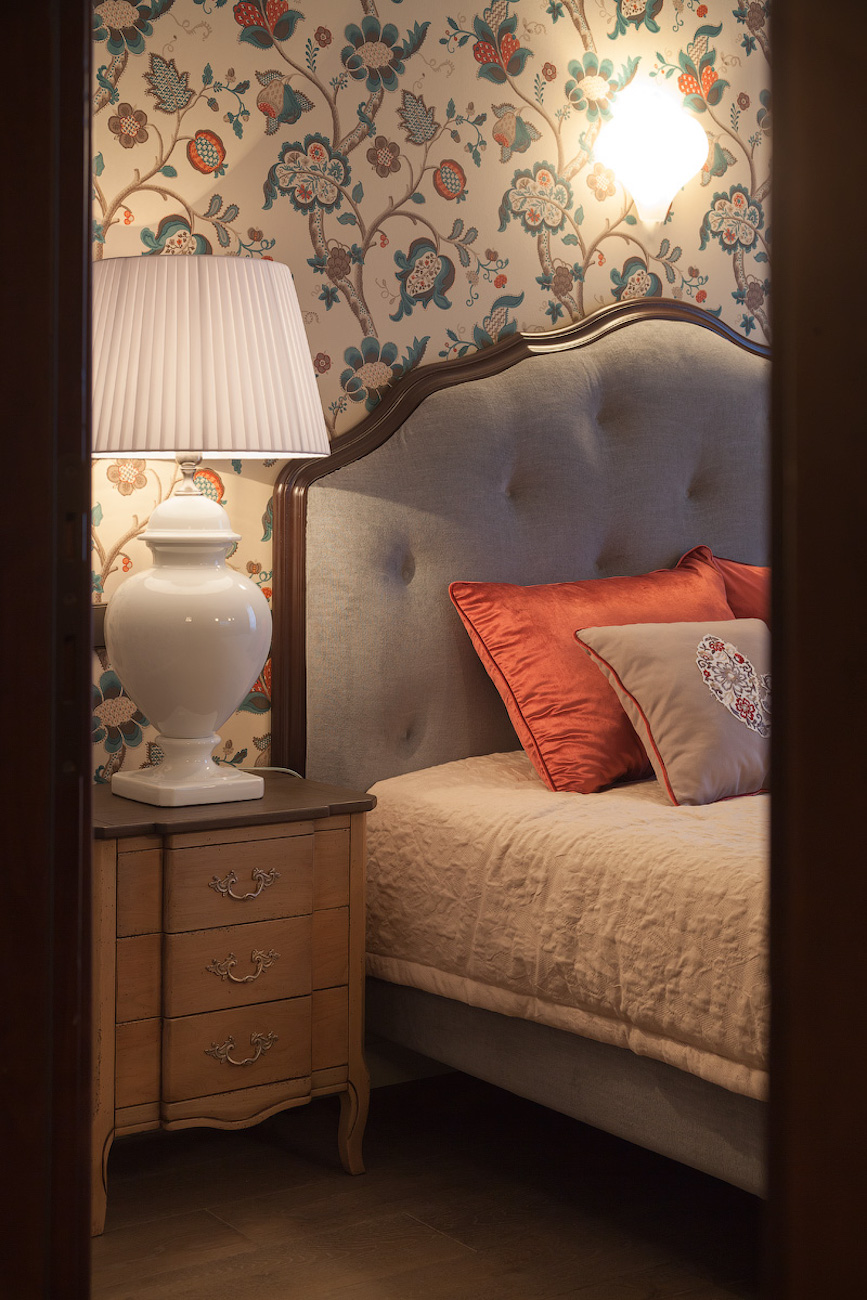 Фото в интерьере, Гостевая спальня 16 кв.м. в стиле Классическая, Гостевая спальня 1 - Коттедж на Киевском шоссе, Автор проекта: Архитекторы Петр Лукьянов