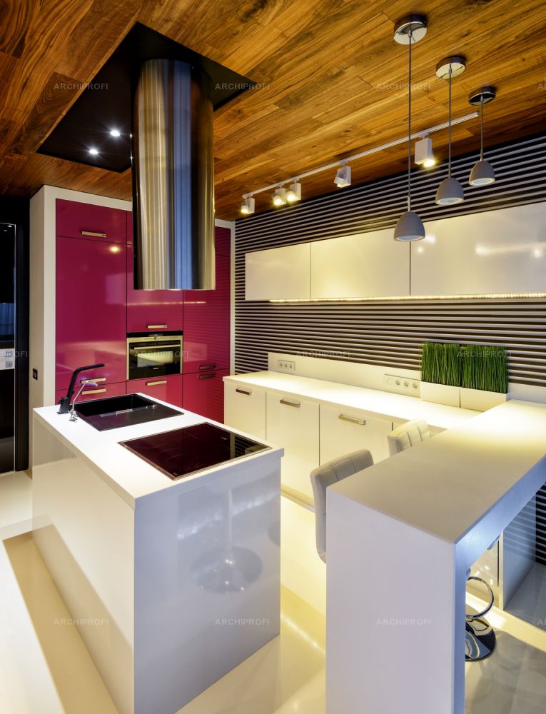 3D интерьера, Кухня Проект кухня - фото квартиры, Автор проекта: Дизайнеры Николай Николаев
