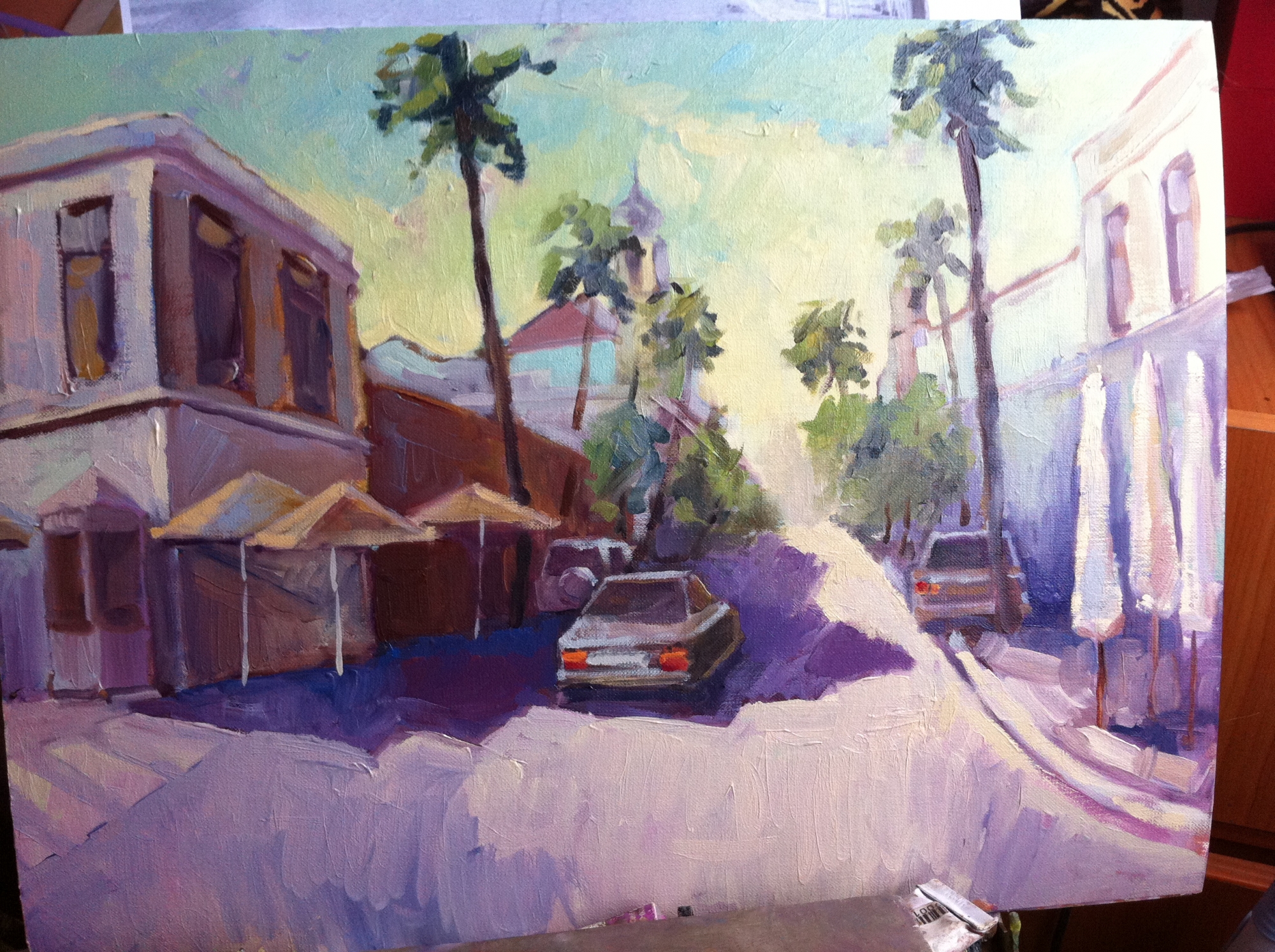 Фото интерьера, Проект 9 - живопись, Автор проекта: Архитекторы Олег Бахметьев