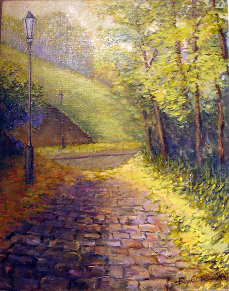 Фото в интерьере, 31 - живопись, Автор проекта: Архитекторы Олег Бахметьев