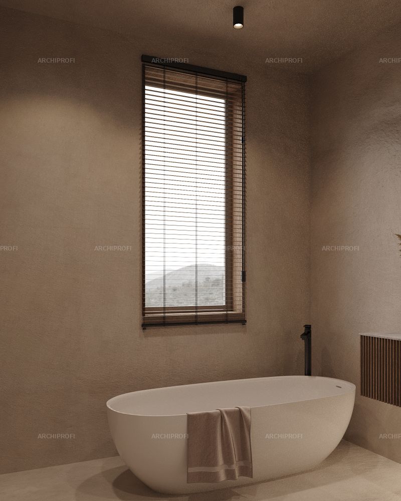 3D интерьера, Ванная комната Проект 19.11.2022/972964 - Дом в Сочи, Автор проекта: Дизайнеры Катерина Волковская