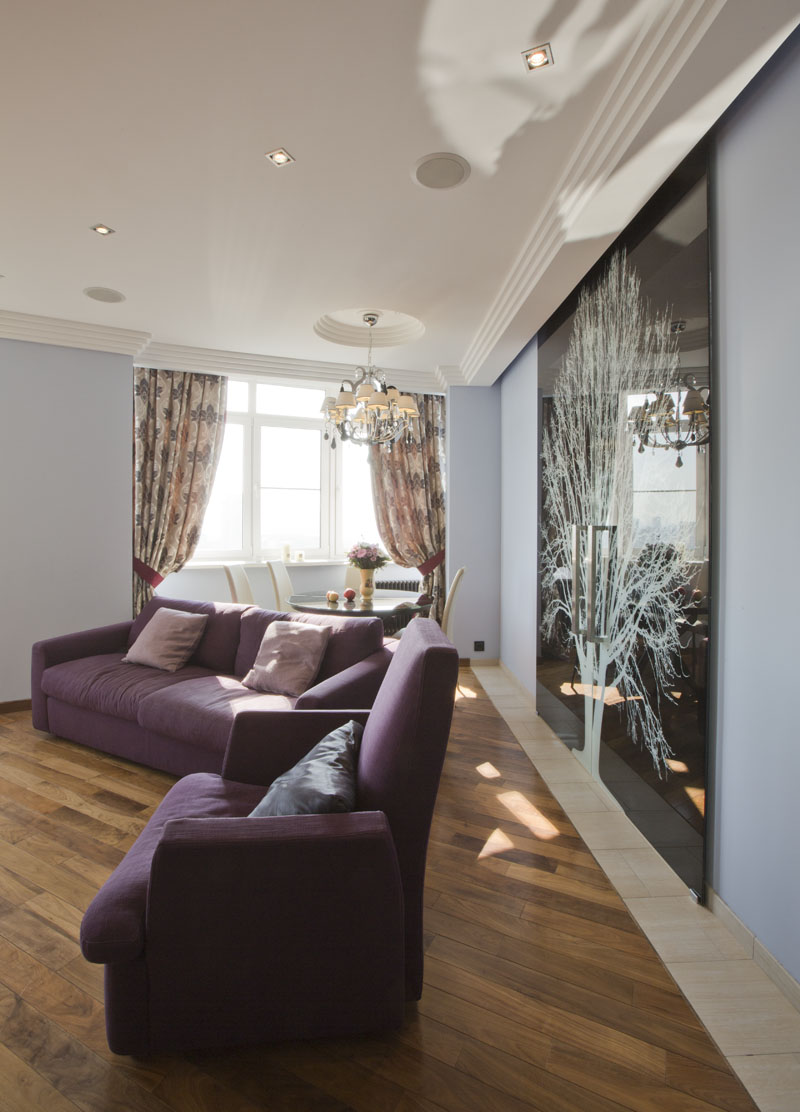 Фото интерьера, Гостиная Проект 27.10.2014/377575 - Квартира на Ленинградском ш, Автор проекта: Дизайнеры Александр Корольков