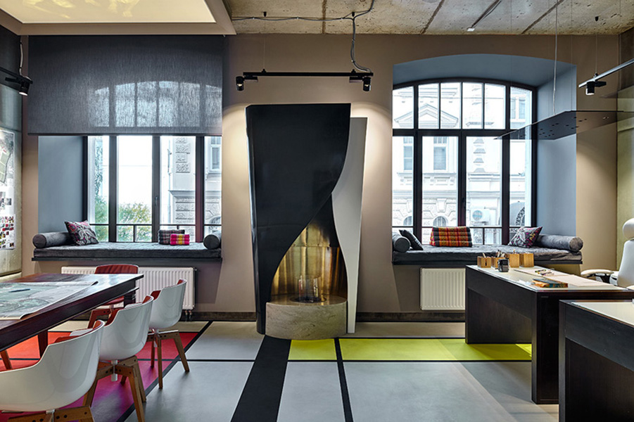 Фото интерьера, Творческая мастерская Проект Творческая мастерская - Дизайн-студия LiturinskyLeost, Автор проекта: Архитекторы Игорь Литуринский