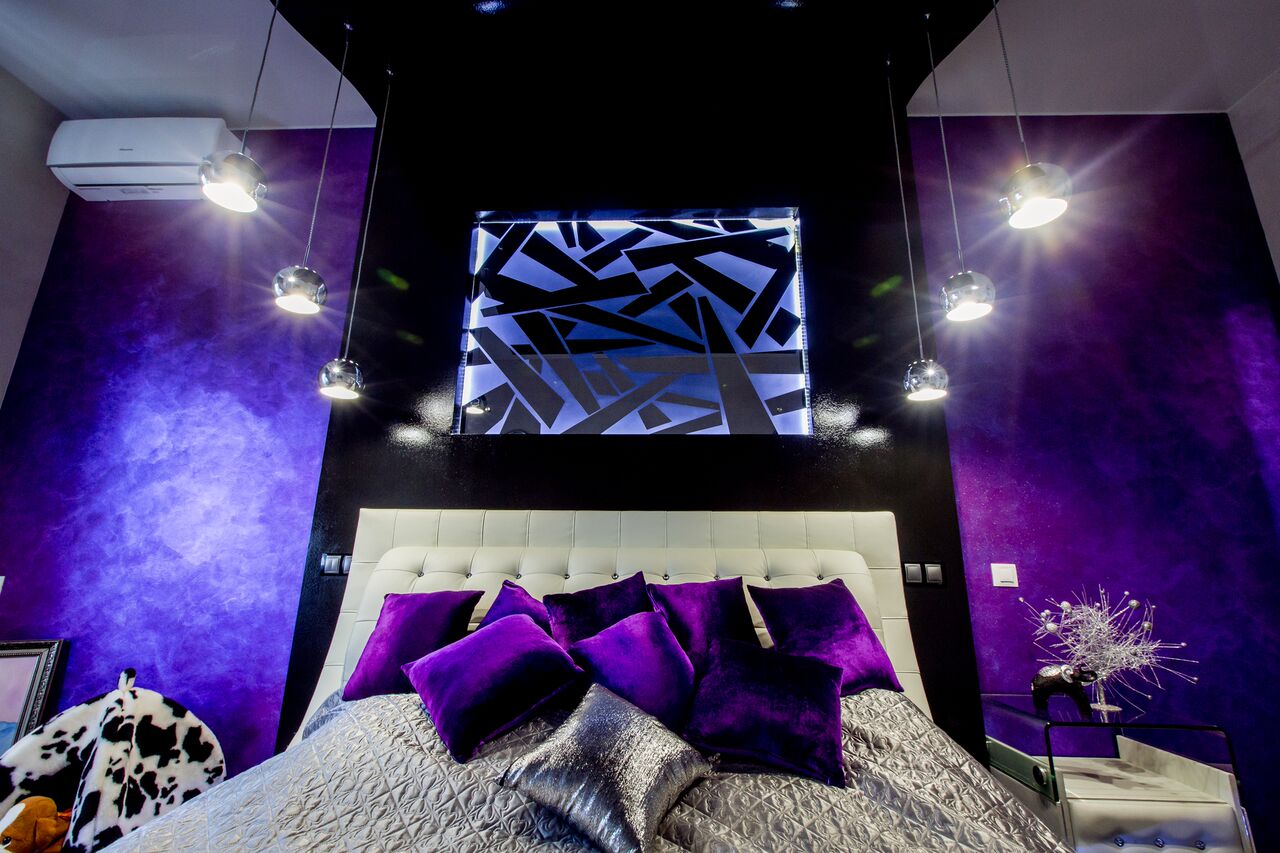 Фото интерьера, спальня площадью 17 кв.м. в стиле Современная. Проект 03.09.2016/550816 - Квартира в ЖК Шуваловские высоты, Автор проекта: Дизайнеры Евгения Болотова