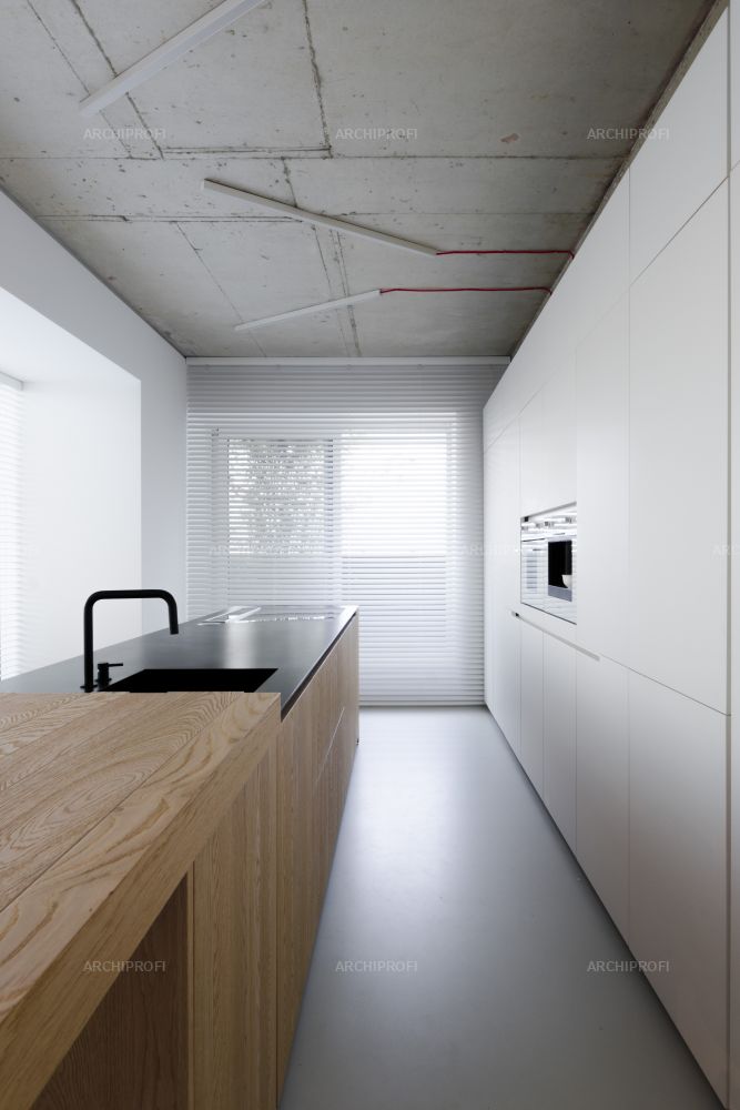 Фото интерьера, Кухня Проект 08.06.2020/856932 - Soft loft, Автор проекта: Архитекторы Дмитрий Петров