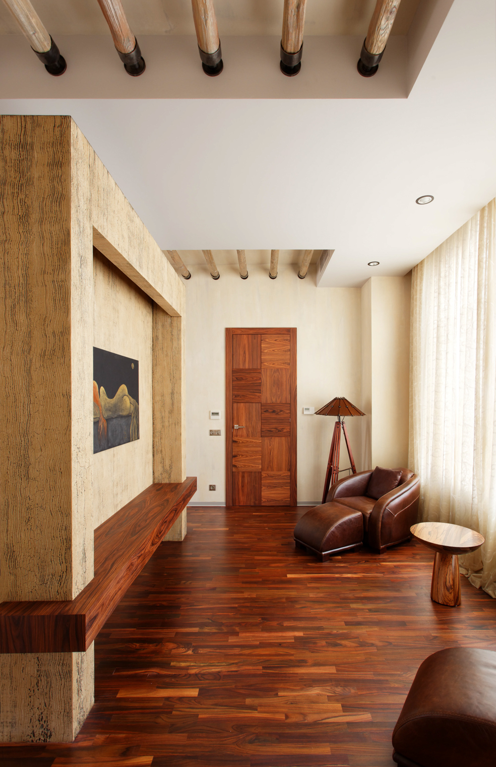 Фото интерьера, Спальня Проект Современный загородный дом Oakland house - Oakland house, Автор проекта: Архитекторы Роман Леонидов