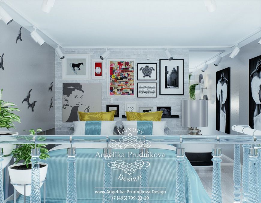 Дизайнпроект интерьера детской спальни в ЖК Art Residence