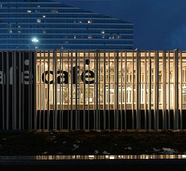 Павильон кофейни CAFÉCAFÉ в Астане