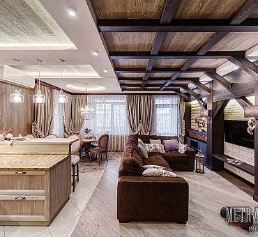 Гостиная и столовая