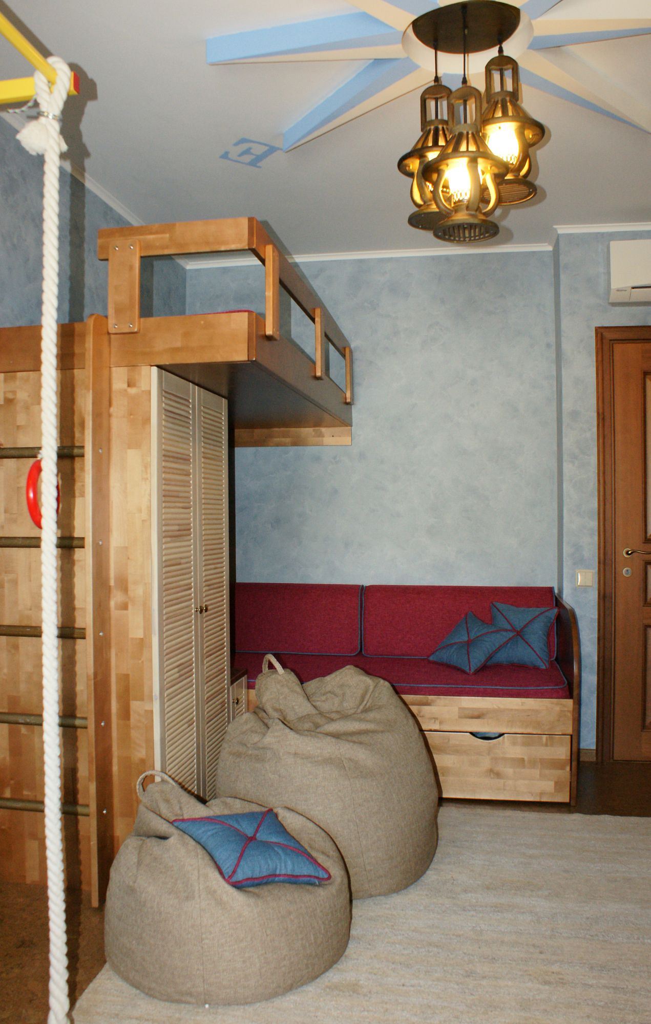 Фото в интерьере, Детская комната 16 кв.м. в стиле Тематические интерьеры, 12.02.2016/493877 - ЖК Соколиная Гора, Автор проекта: Архитекторы Анна Грунёнышева