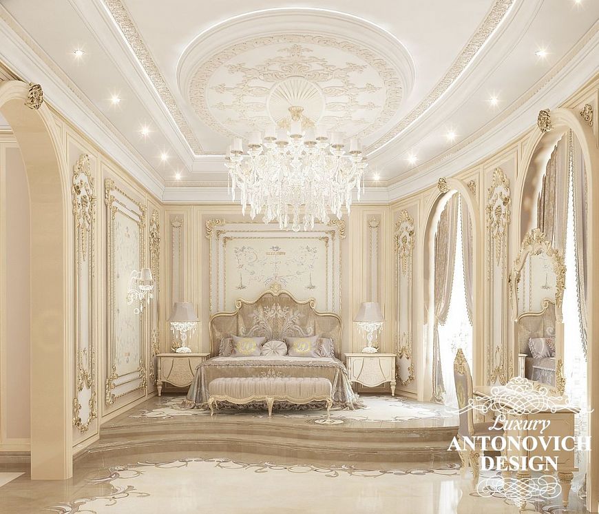 Дизайн спальни, Luxury Antonovich Design, Antonovich Design, Антонович Дизайн