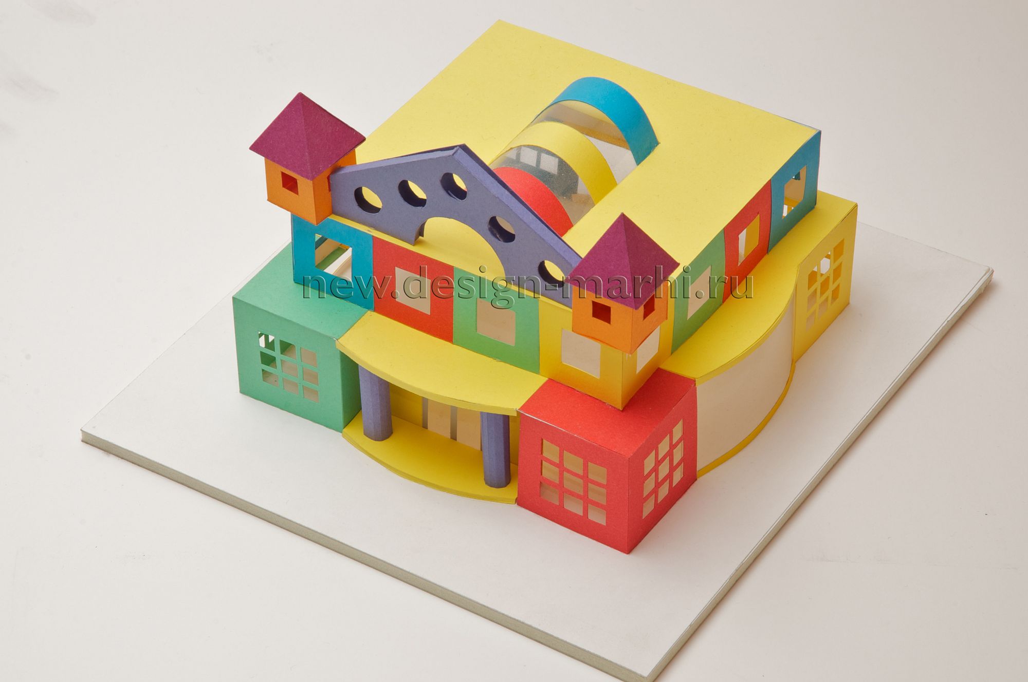 Фото дизайн экстерьера, Павильон макет, проект Макеты, Автор проекта: Архитекторы Михаил Уткин