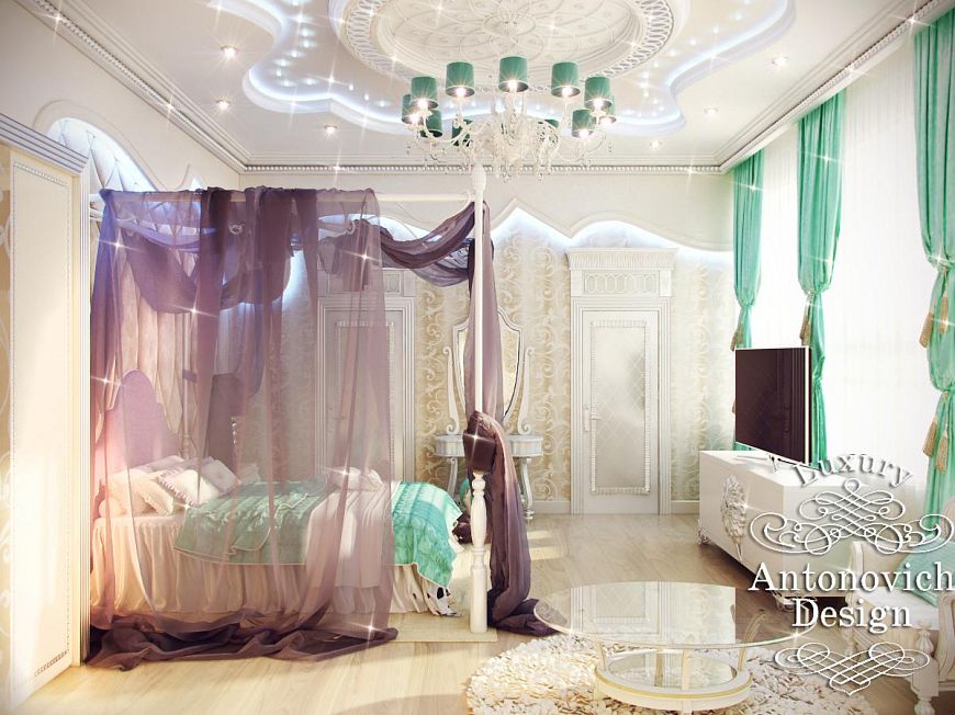 Luxury Antonovich Design, Светлана Антонович, дизайн интерьера, дизайн спальни, дизайн интерьера Астана