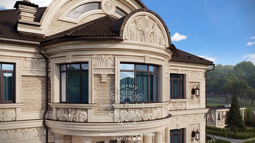 Дизайнпроект экстерьера дома в г.Грозный