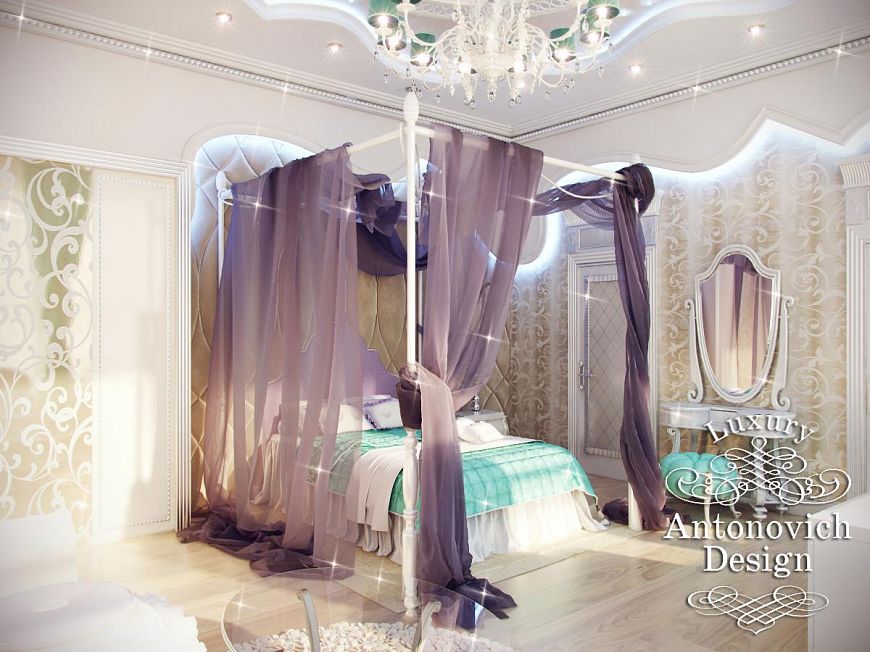 Luxury Antonovich Design, Светлана Антонович, дизайн интерьера, дизайн спальни, дизайн интерьера Астана