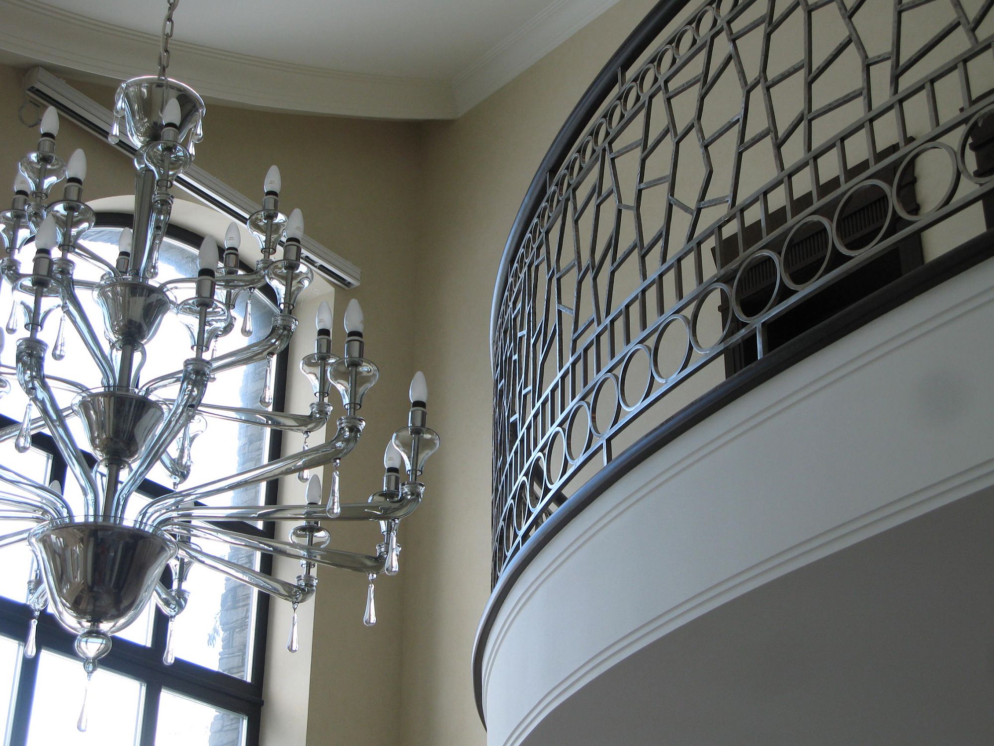 Фото дизайна, Ограждение металлическое, Ограждение балкона - Арт объекты, Автор проекта: Архитекторы Михаил Икрянников